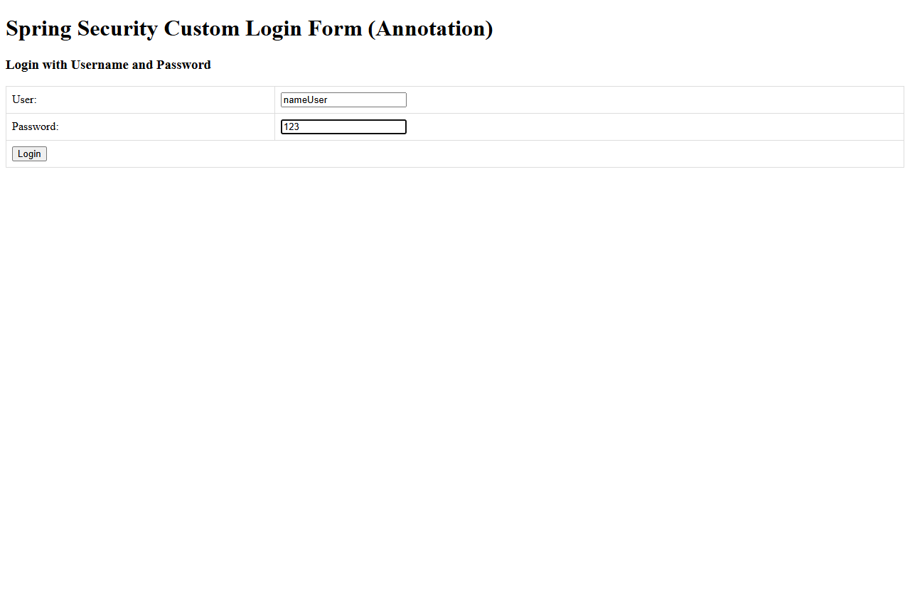1. User Login (ROLE_USER)